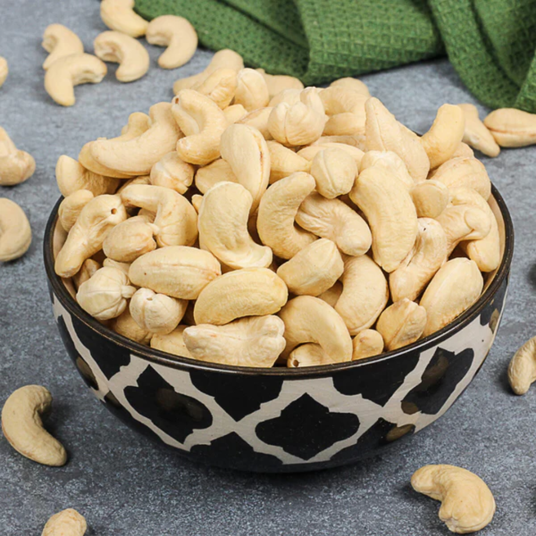 Premium Whole Cashew Kernel Fresh & Crunchy