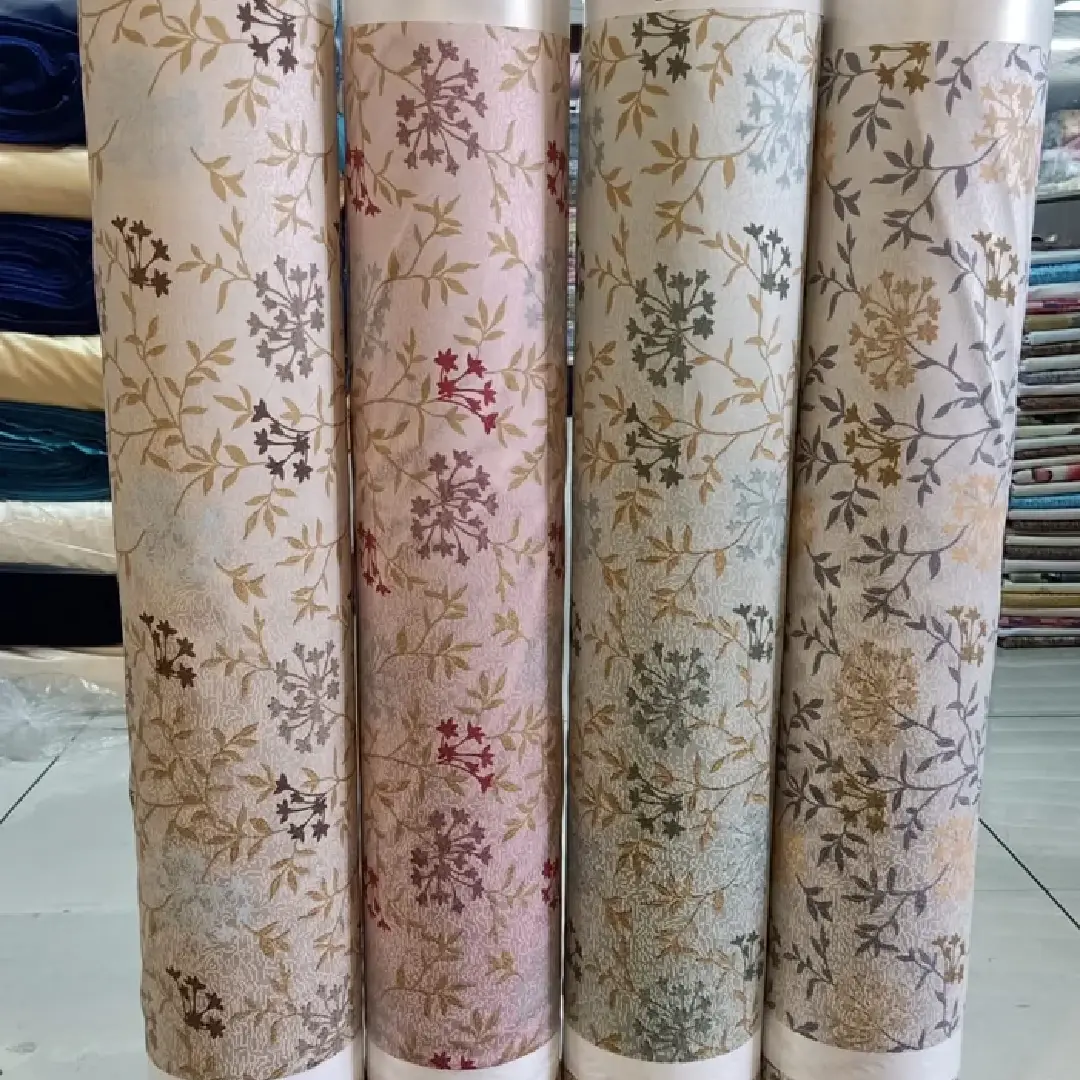 Polyester Printed Curtain Fabric Stylish & Durable for Home Interiors