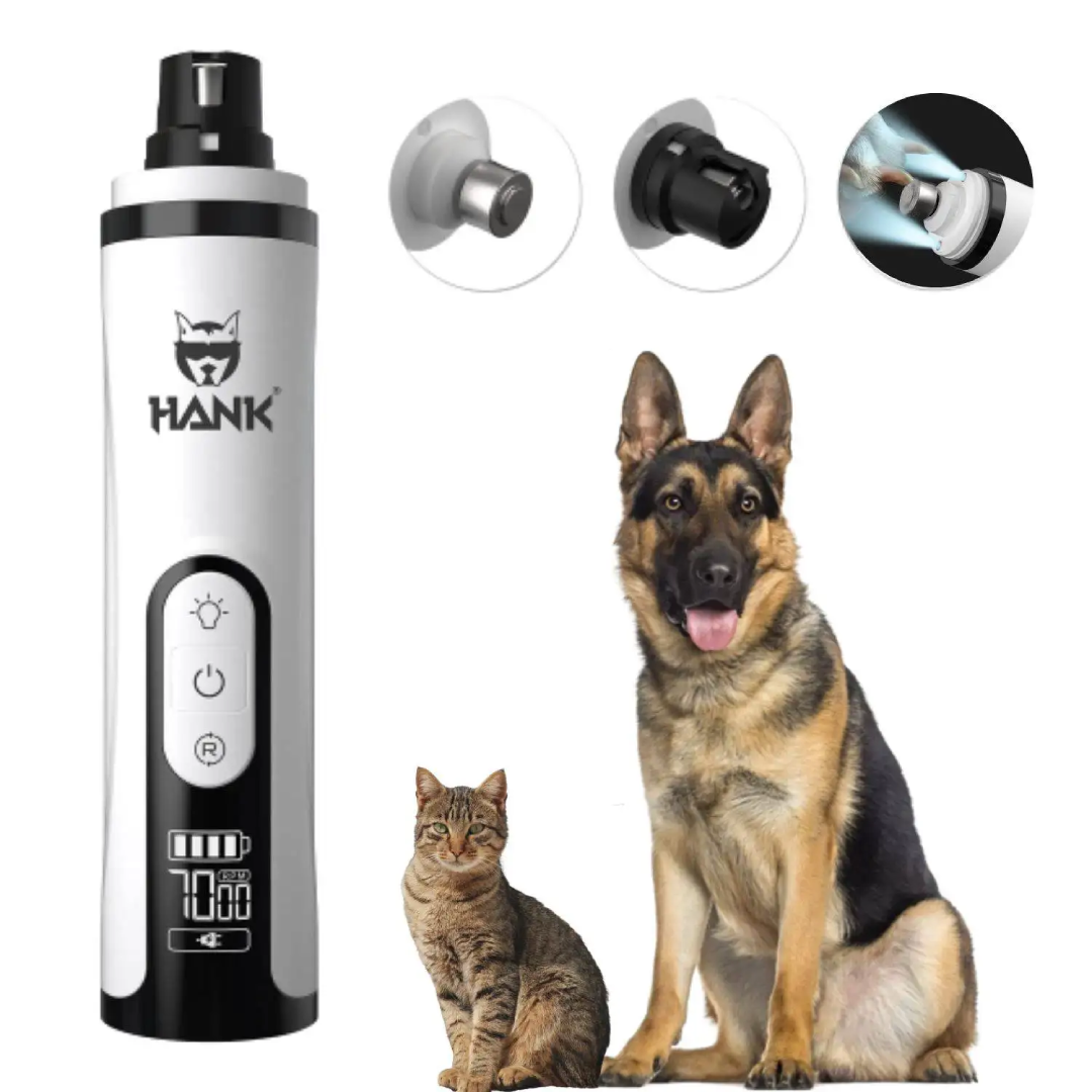 HANK Pet Nail Grinder With LED Light Design | Suitable Small to Large Breed