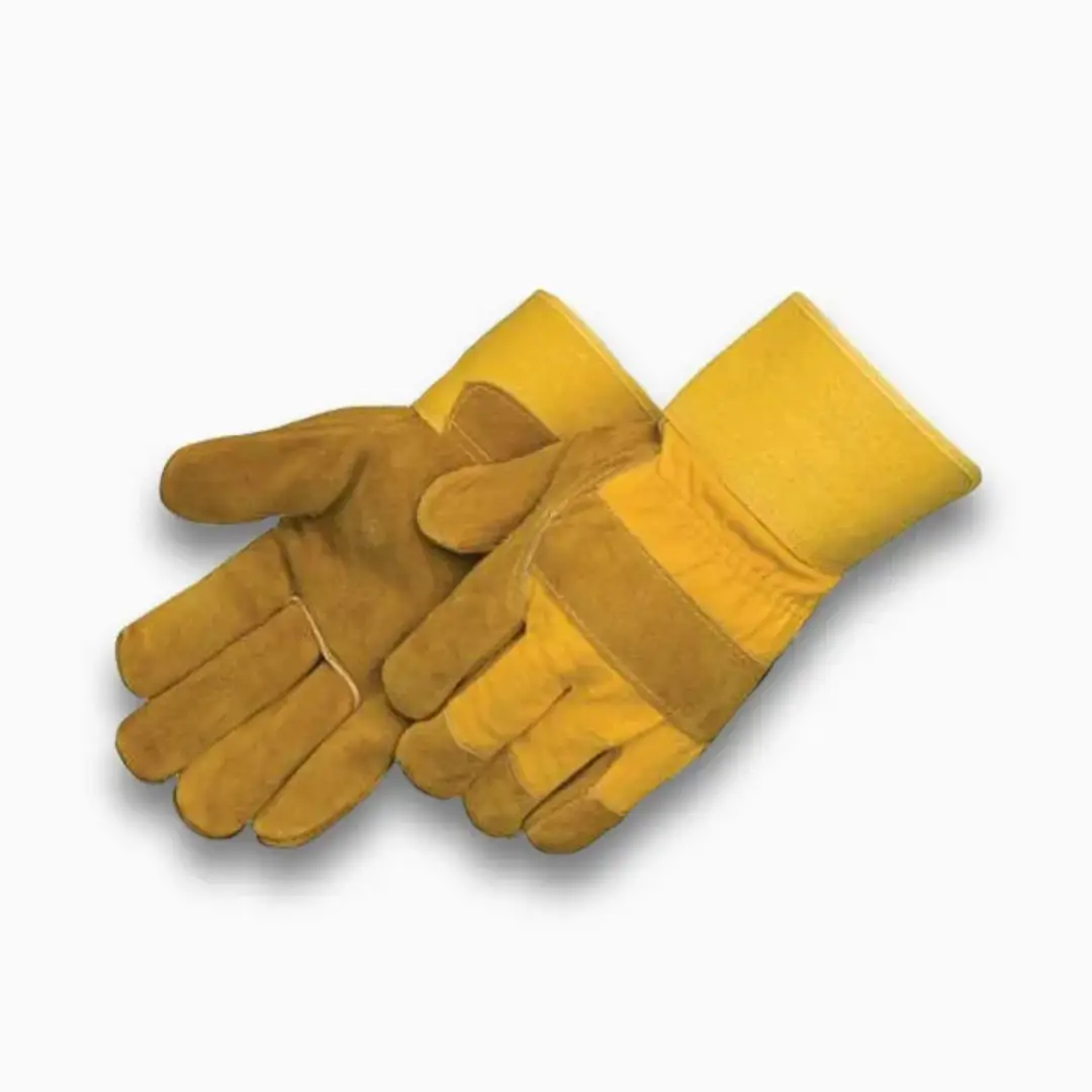 Garden Safety Leather Gloves – Durable & Comfortable | USA Supplier