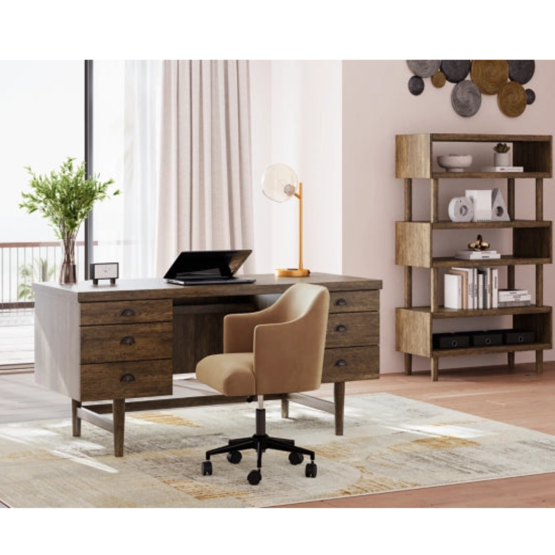 Austanny Office Furniture Package Complete Workspace Setup