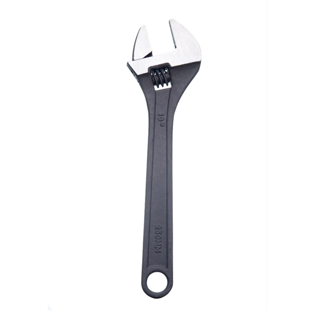 Cast Iron Adjustable Wrench, Size: 10 Inch