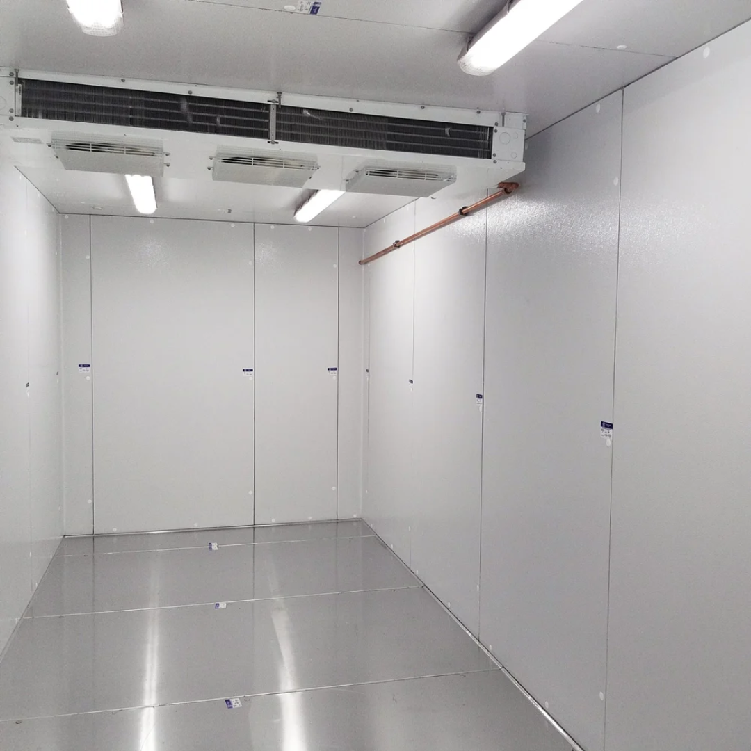 Single Door Walk-In Freezer, Pre coated Galvanized