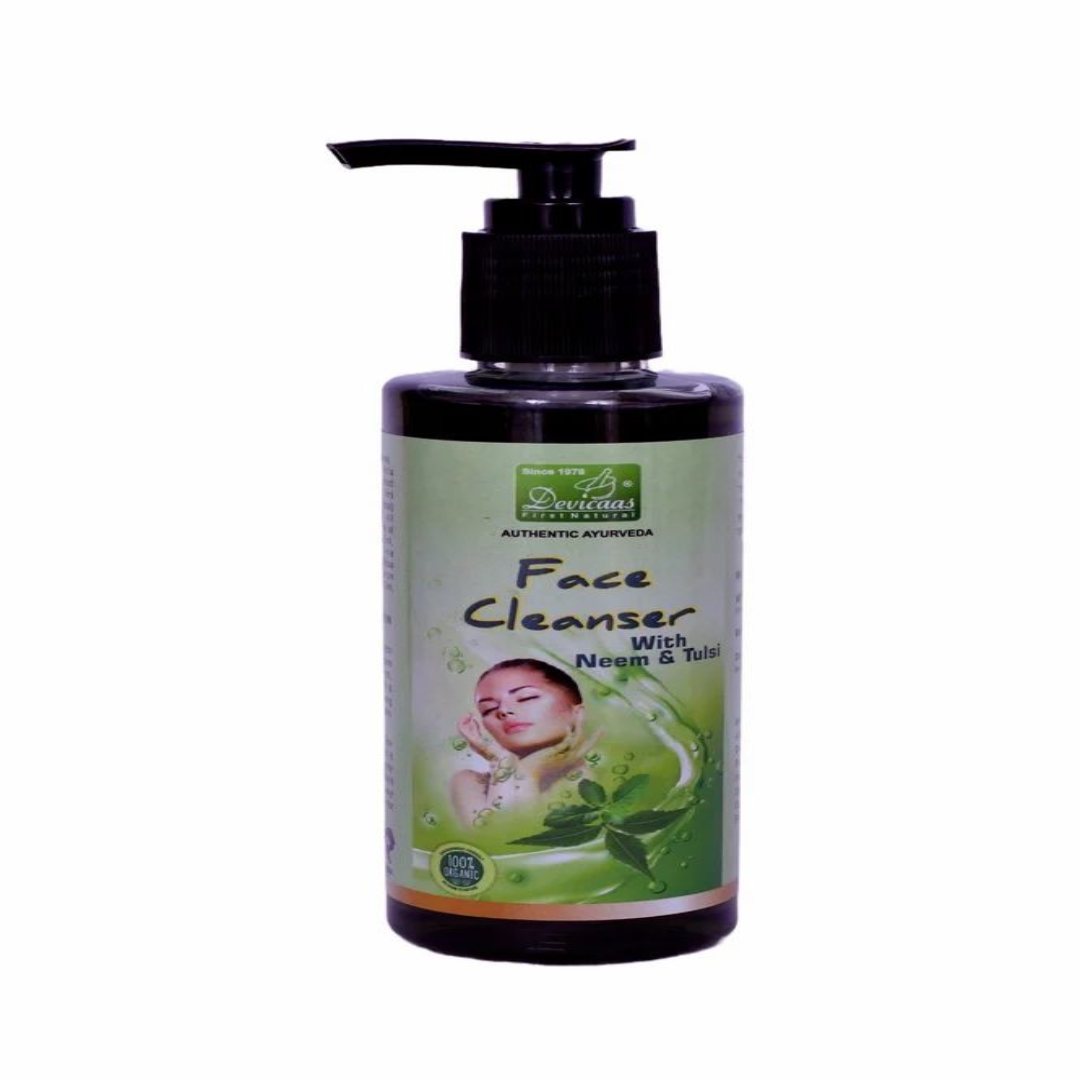 Devicaas Neem Tulsi Face Cleanser - Ayurvedic Skin Care