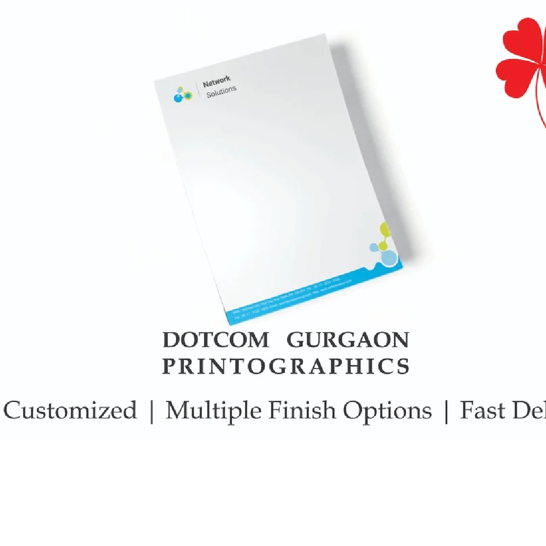 Custom Letterhead / Custom Letterpad printing / Legal Pads