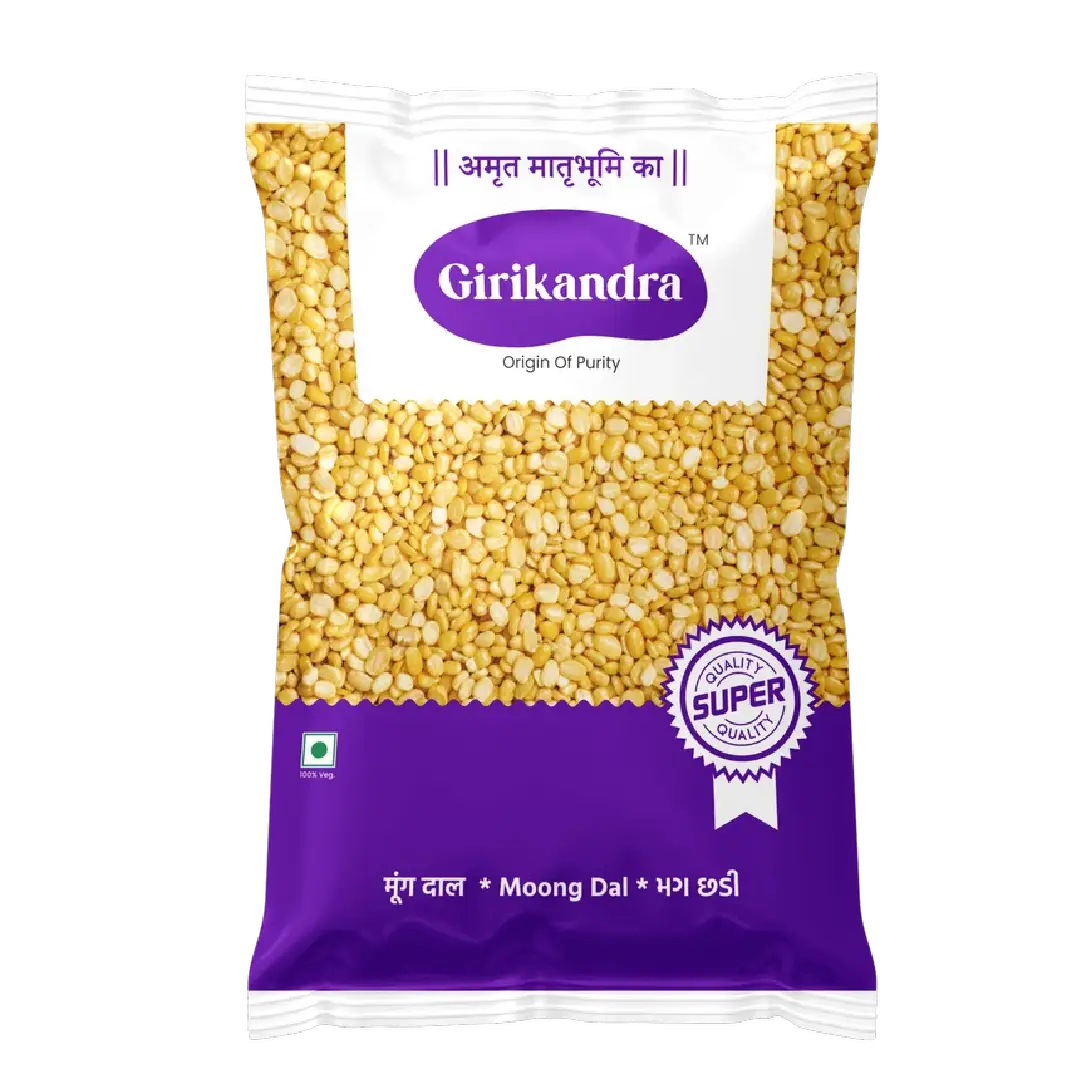 Girikandra Yellow Moong Dal Chilka – Light & Healthy for Your Diet