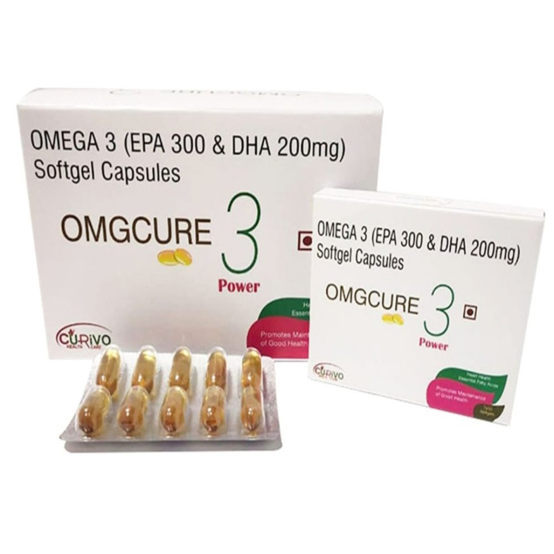 Omega 3 Fatty Acid Softgel Capsule, Packaging Type: Blister