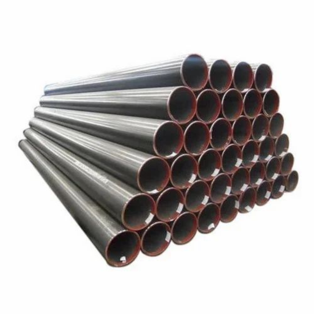 High-Strength Mild Steel ERW Round Pipe for Construction & Fabrication