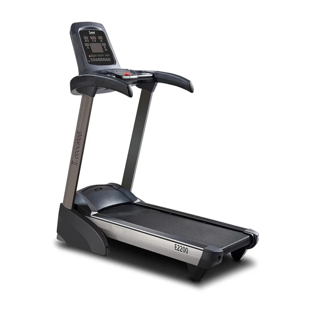 E-2200 Commercial Treadmill with AI Cushioning – 3.5 to 7 HP AC Motor