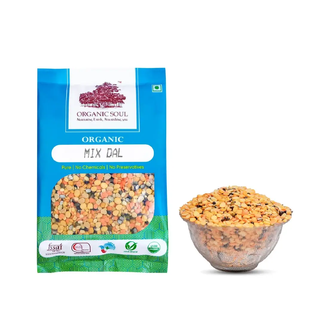 Organic Mix Dal – Healthy Protein-Rich Blend for Cooking