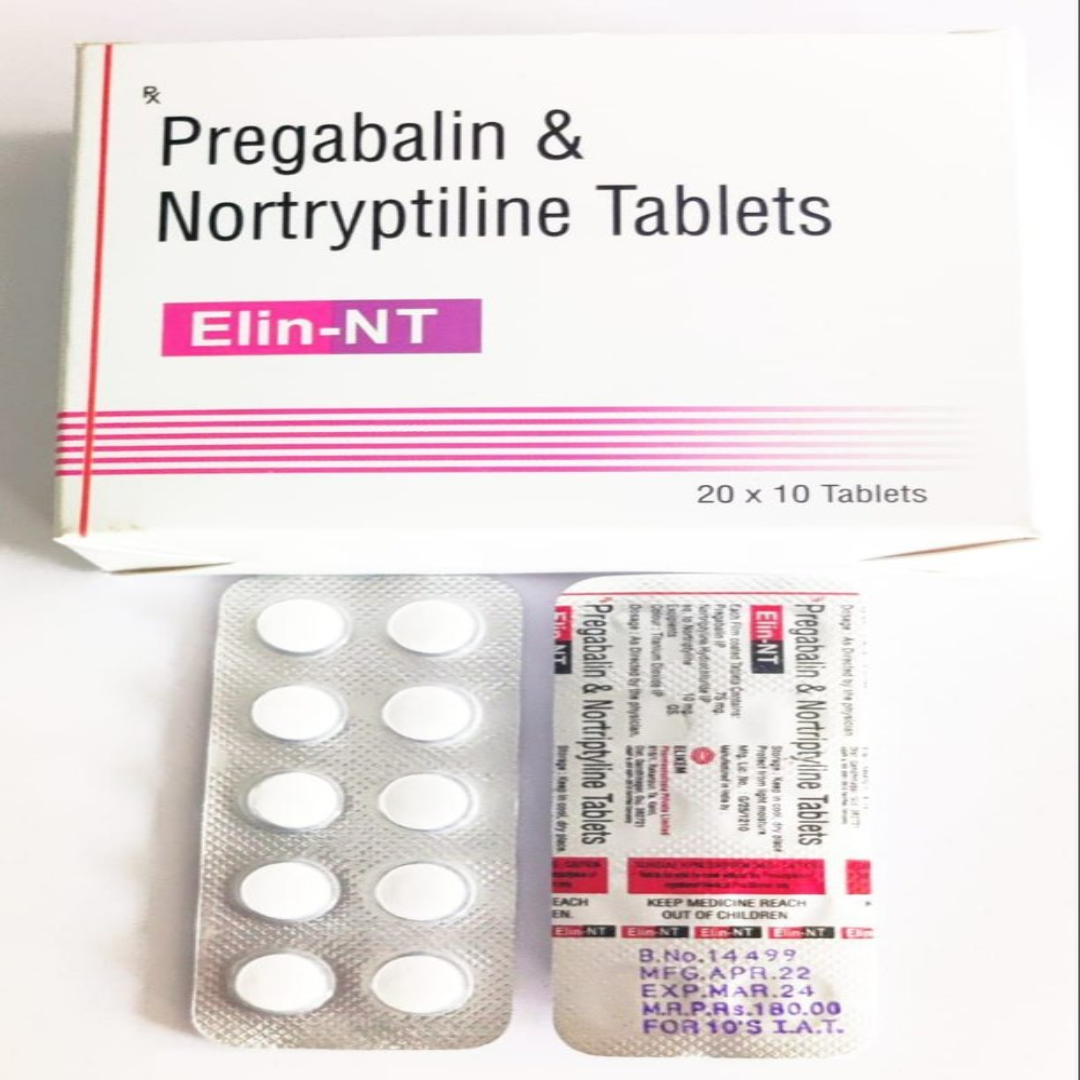 Pregabalin And NortryptilineTablet, Prescription, Treatment: Nerve Pain