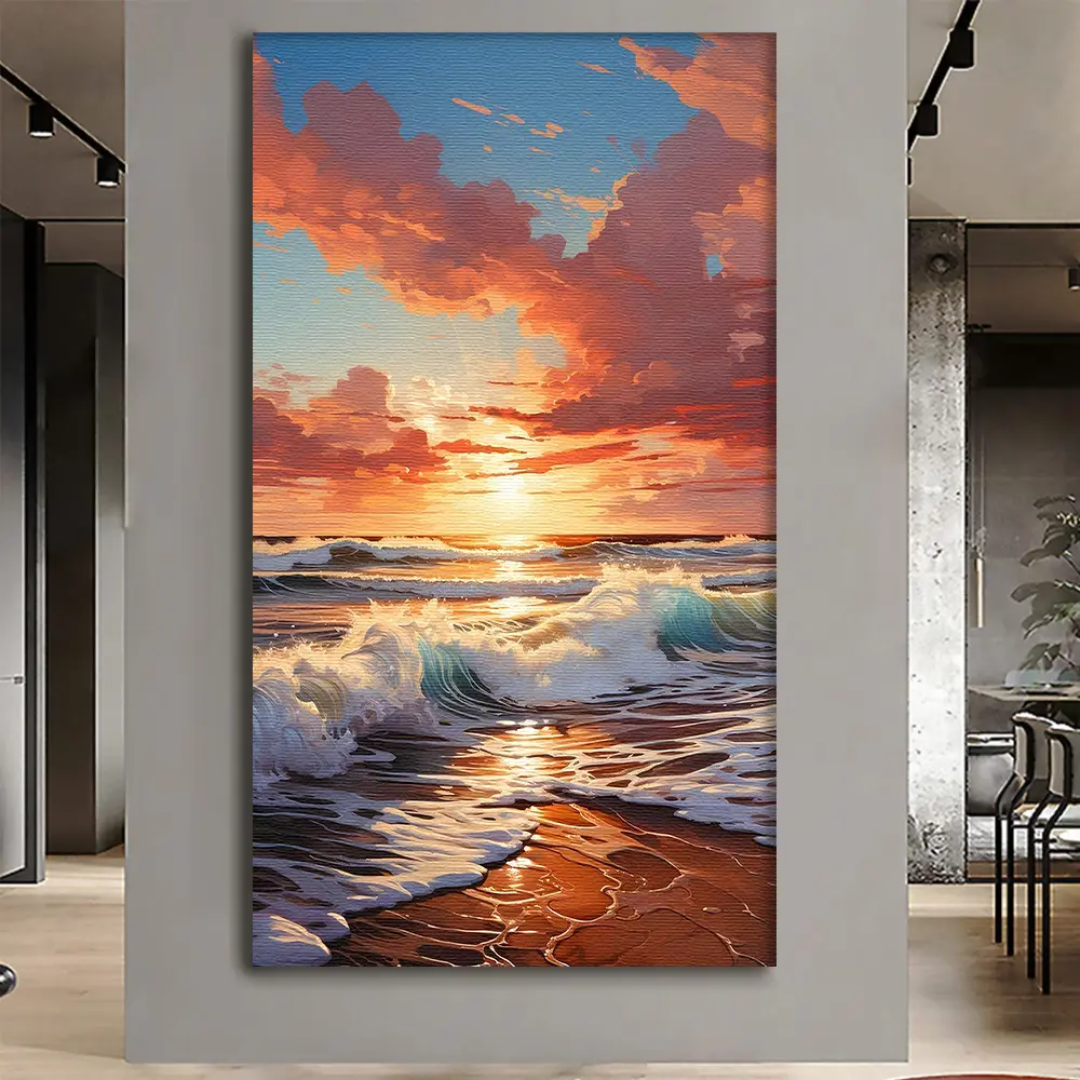 Celestial Sky Landscape Painting