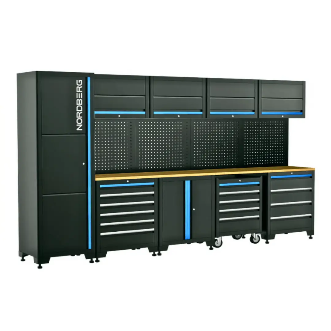 Wholesale 15 Pcs Garage Storage Cabinet NORDBERG NGOS15 Supplier in UAE