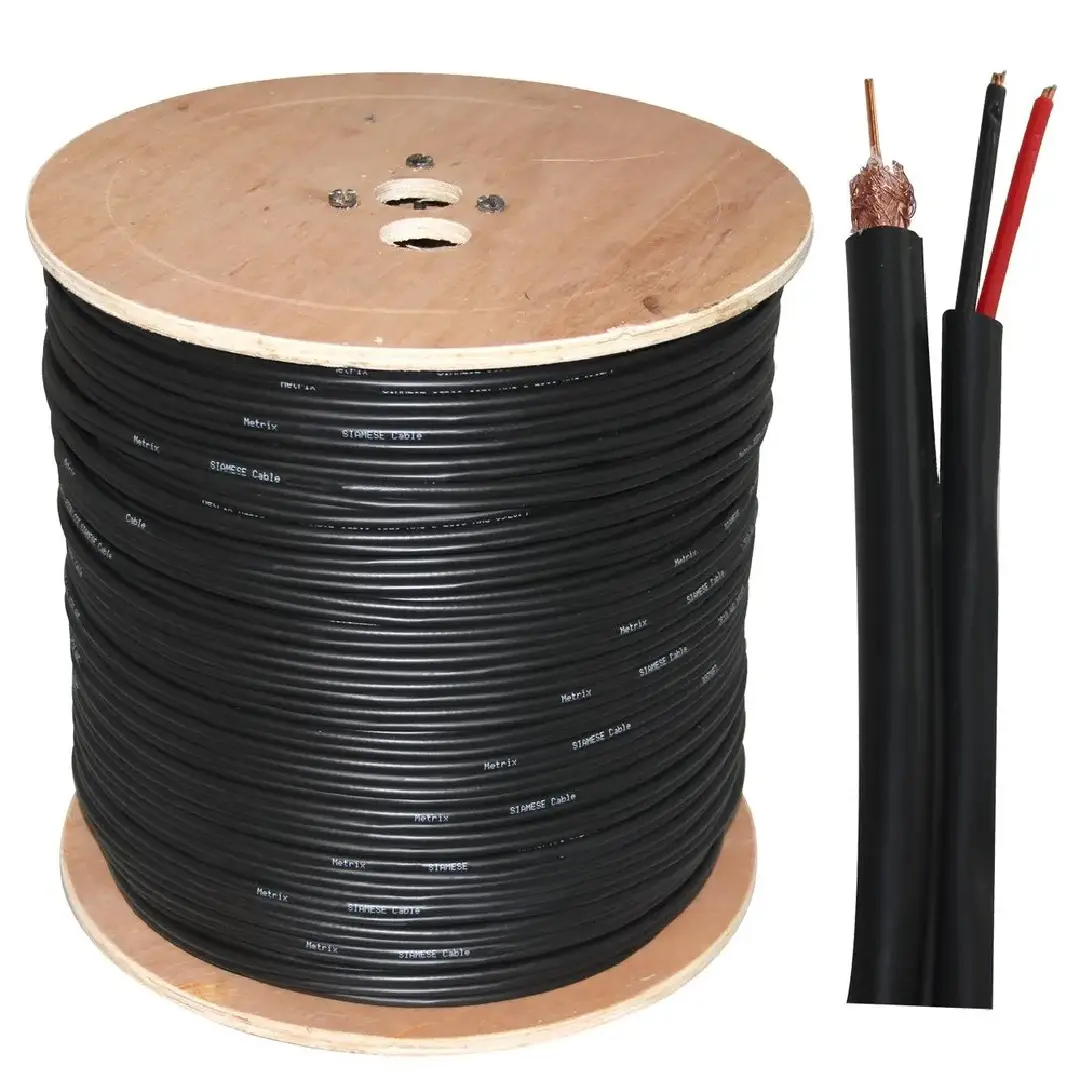 Aluminium RG-6 Double Core PVC Cable Reliable Signal Transmission