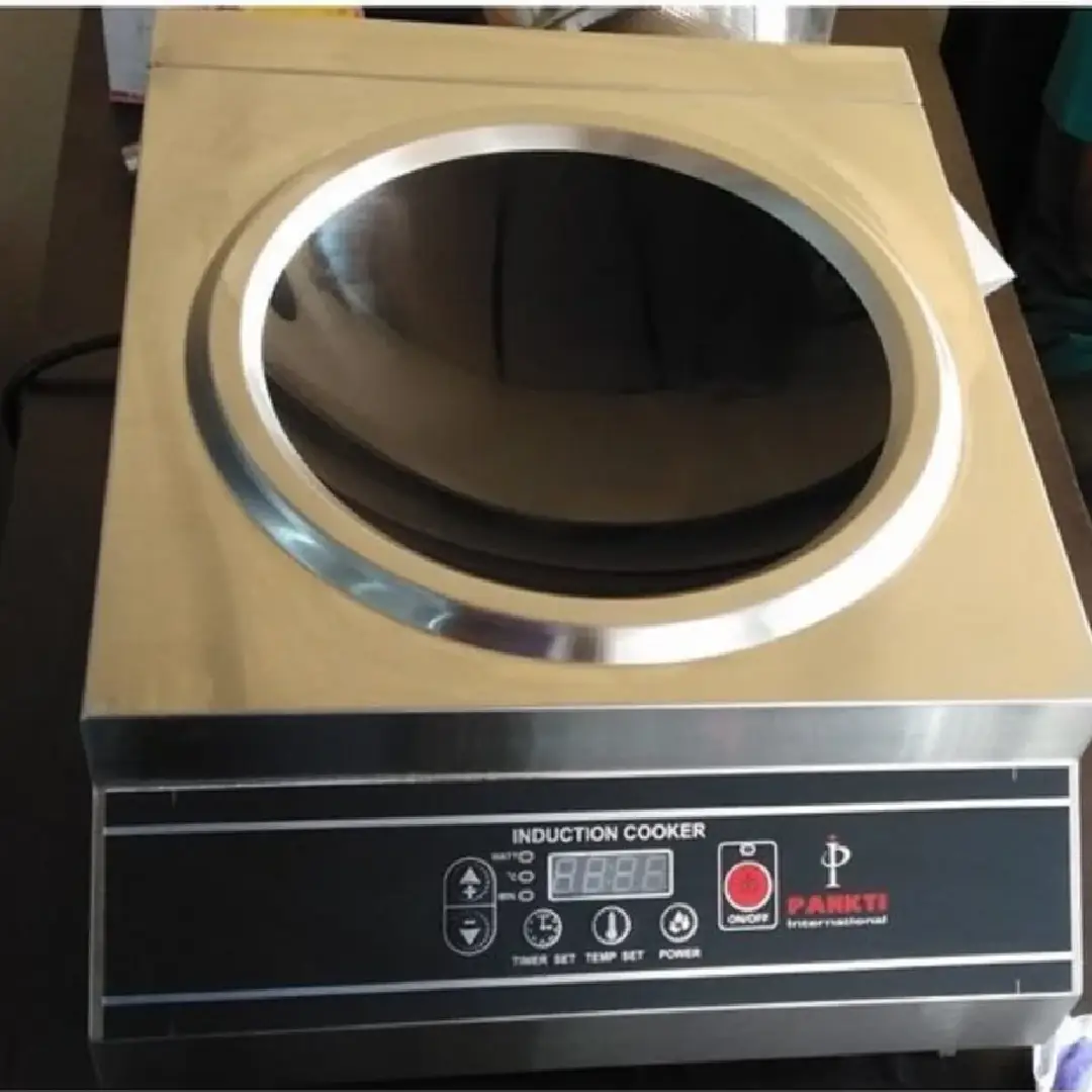 1000W Stainless Steel Induction Cooktop - Fast Heating 