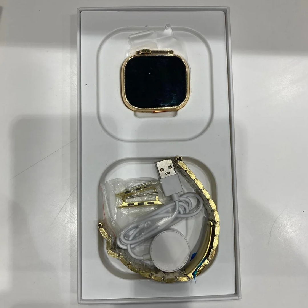 HK 16 AMOLED Smartwatch - Luxury Men's Wearable Tech