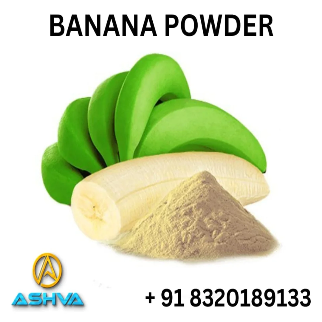 100% Natural Banana Powder – Rich in Fiber & Essential Nutrients