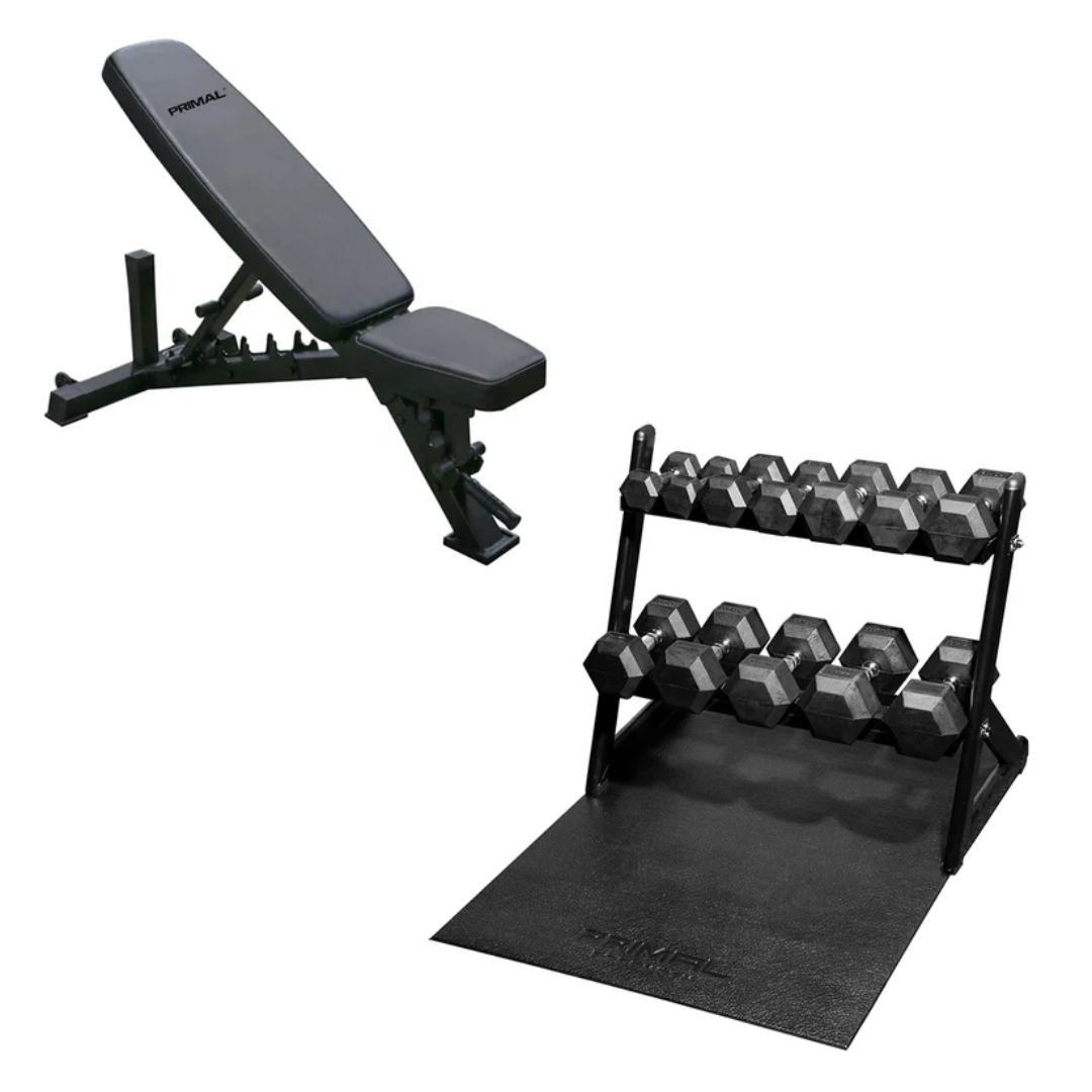 Adjustable Bench & 105kg Dumbbell Set – Big Wholesalers UK