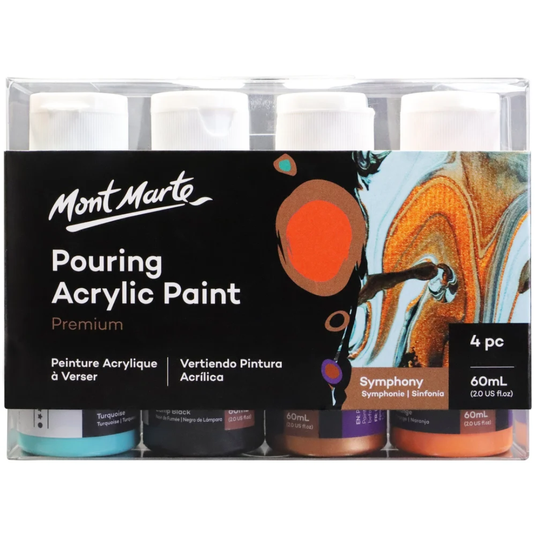 Mont Marte Pouring Acrylic Paint, 120ml