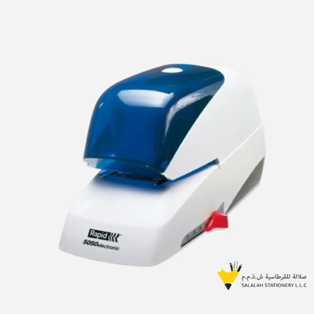 Rapid 5050 Electric Stapler Blue, 50 Sheets – UAE Supplier