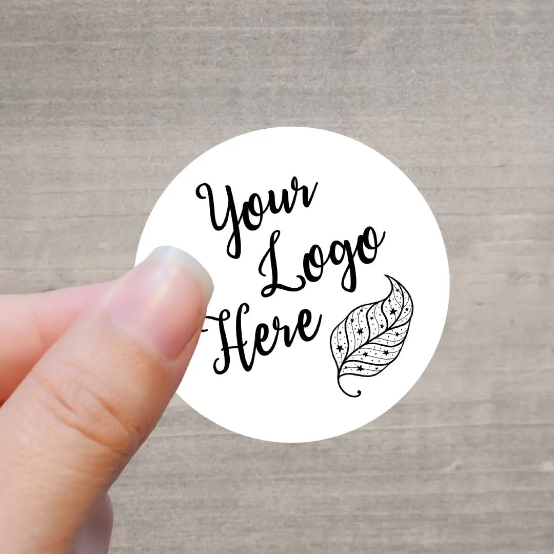 Custom Round Stickers 1.5" & 2.25" Labels USA