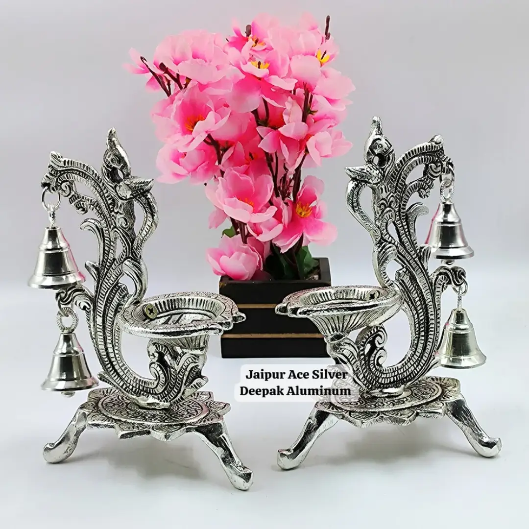 Silver Plated Diwali Diyas – Indian Festival Decor Wholesale Supplier