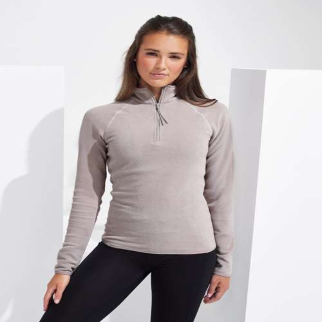 Full-Zip Micro Fleece Sweater – Lightweight Women's Clothing | Supplier from UAE