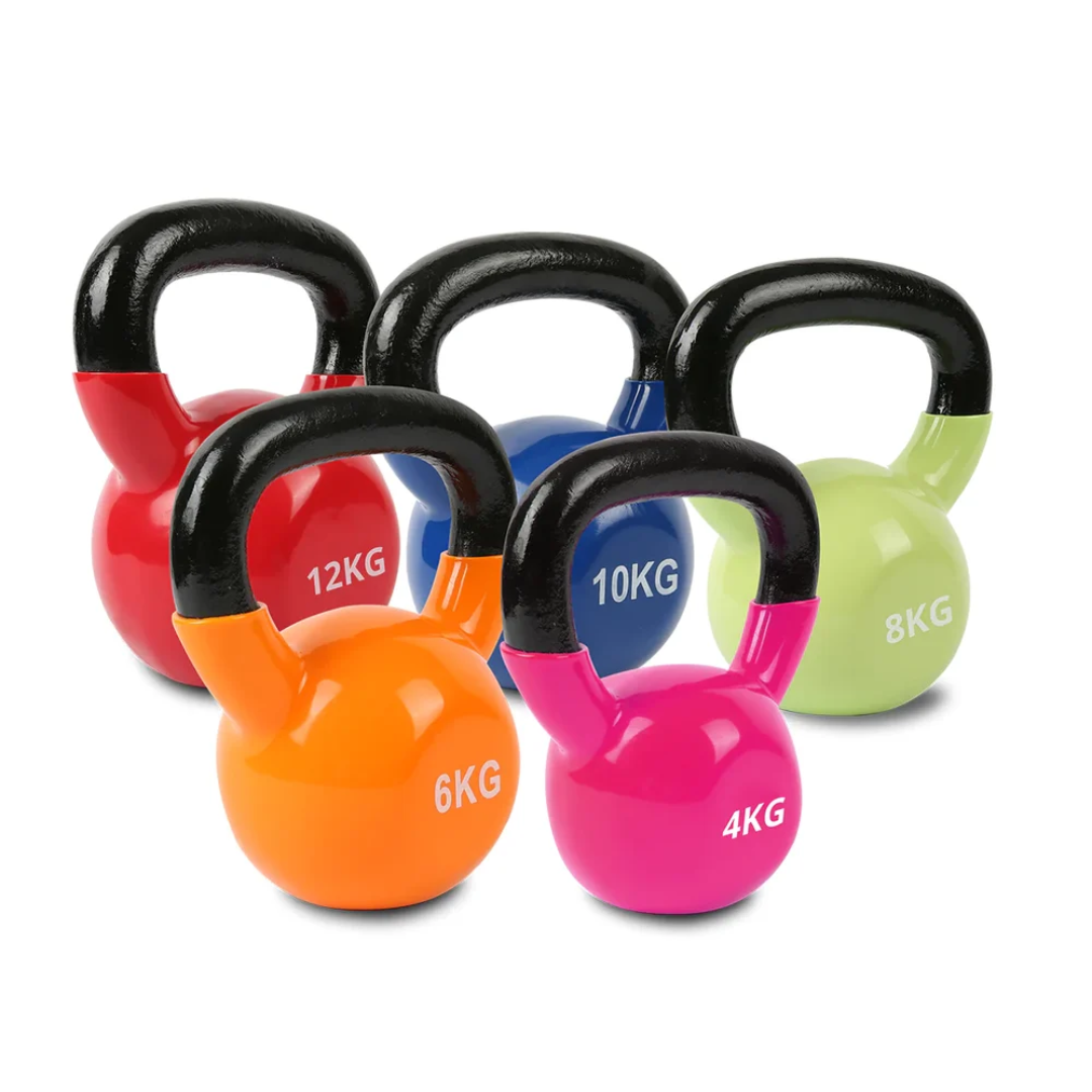 Powder Coated Cast Iron Technix Vinyl Coating Kettlebell, For Gym, 12 kg