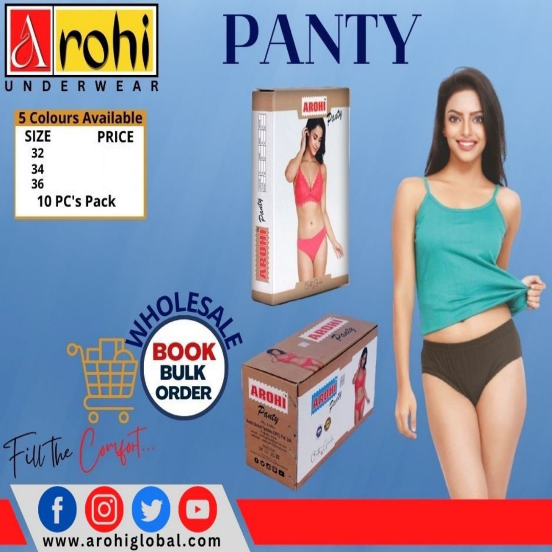 Soft & Breathable Cotton Panties Ultimate Comfort & Fit