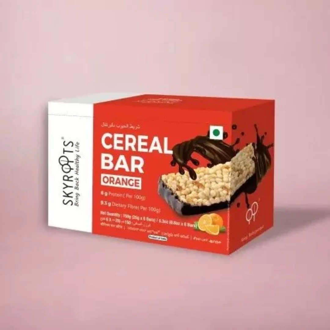 Skyroots Orange Cereal Bar Wholesale