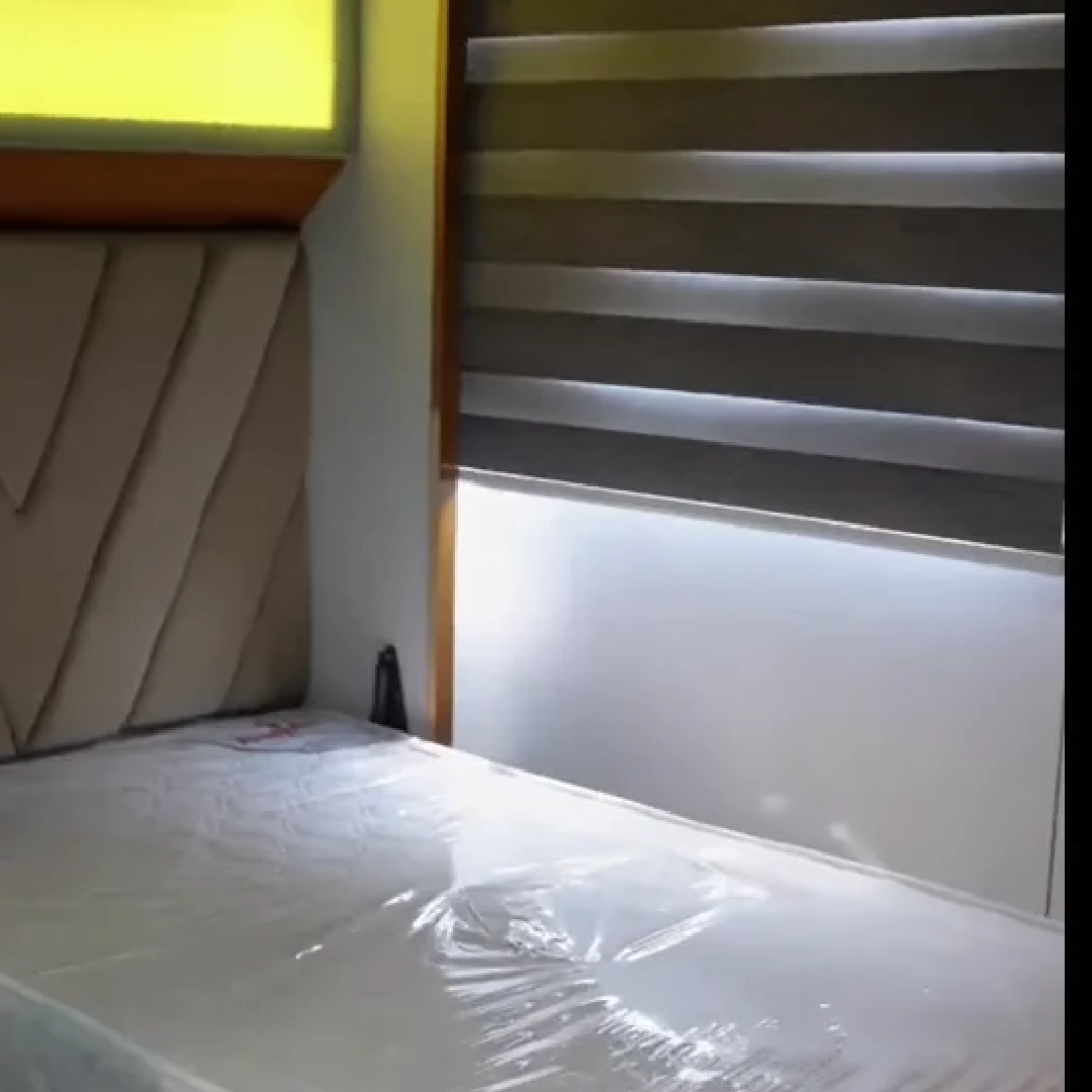 Double Wood Wall Mounted Bed, Without Storage, Suitable For: Kids & Adults