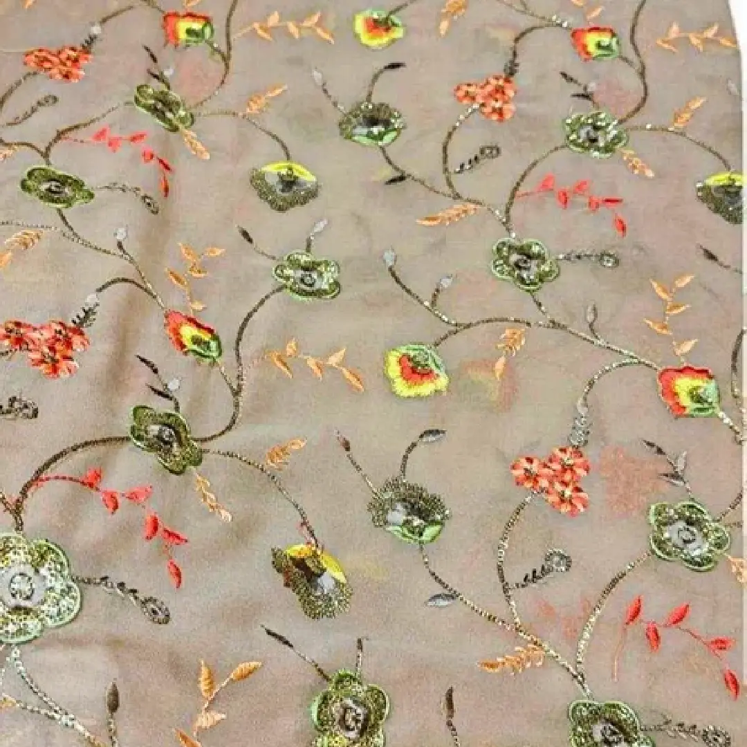 Georgette Designer Fancy Fabric Lightweight and Stylish