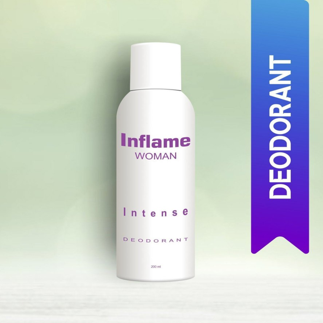Gas Floral Inflame Woman Deodorant - Intense 200ml, For Personal, Type Of Packaging: Spray Can