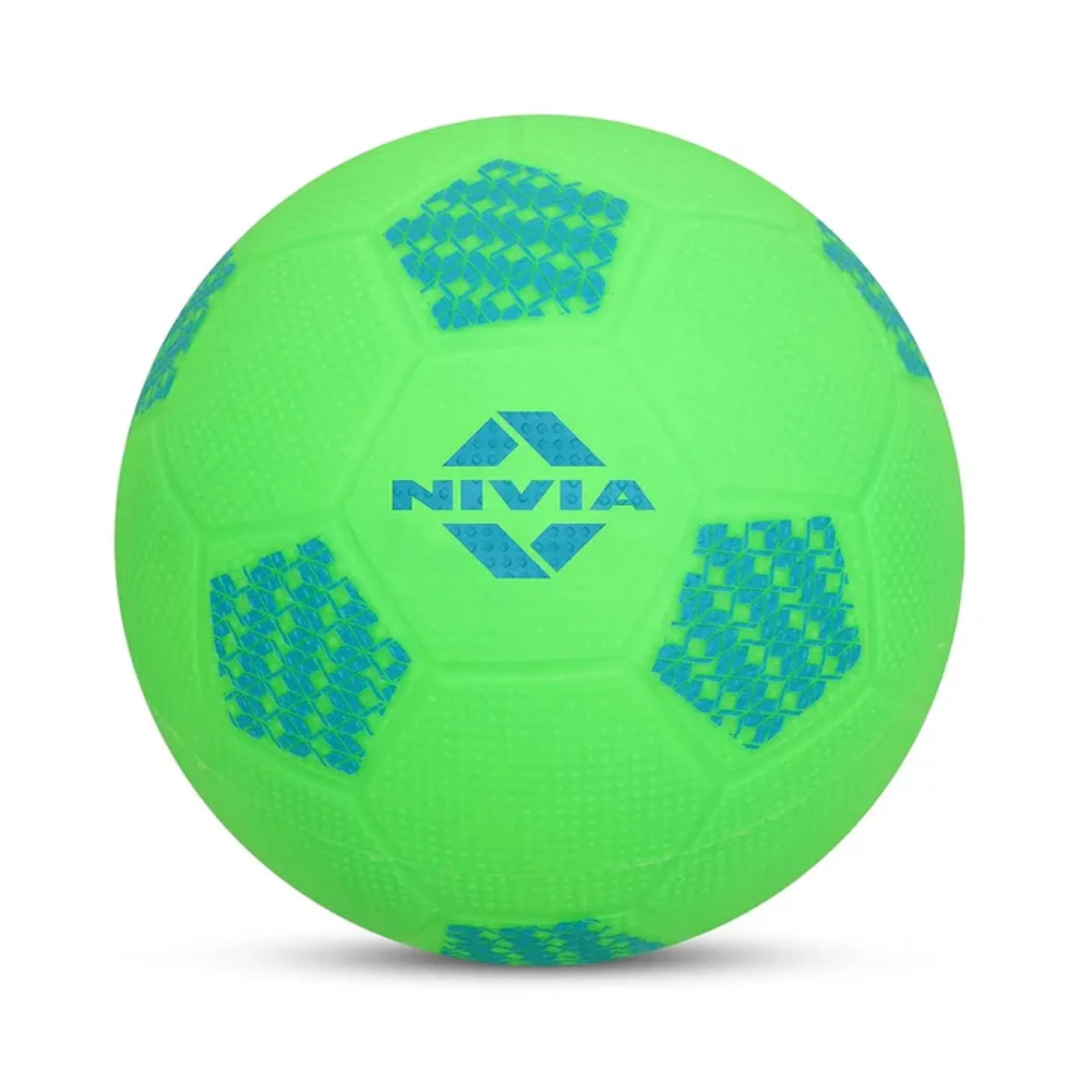 Nivia Home Play Mini Junior Soccer Ball Size 1 Green