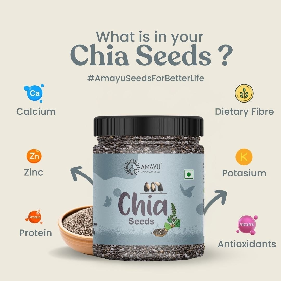 Amayu Chia Seeds 400G Organic Pack Online