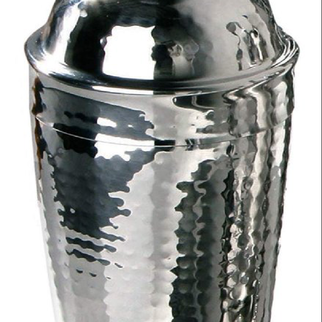 Stainless Steel Hammered Cocktail Shaker, Mock Tail Shaker, Drink Mixer