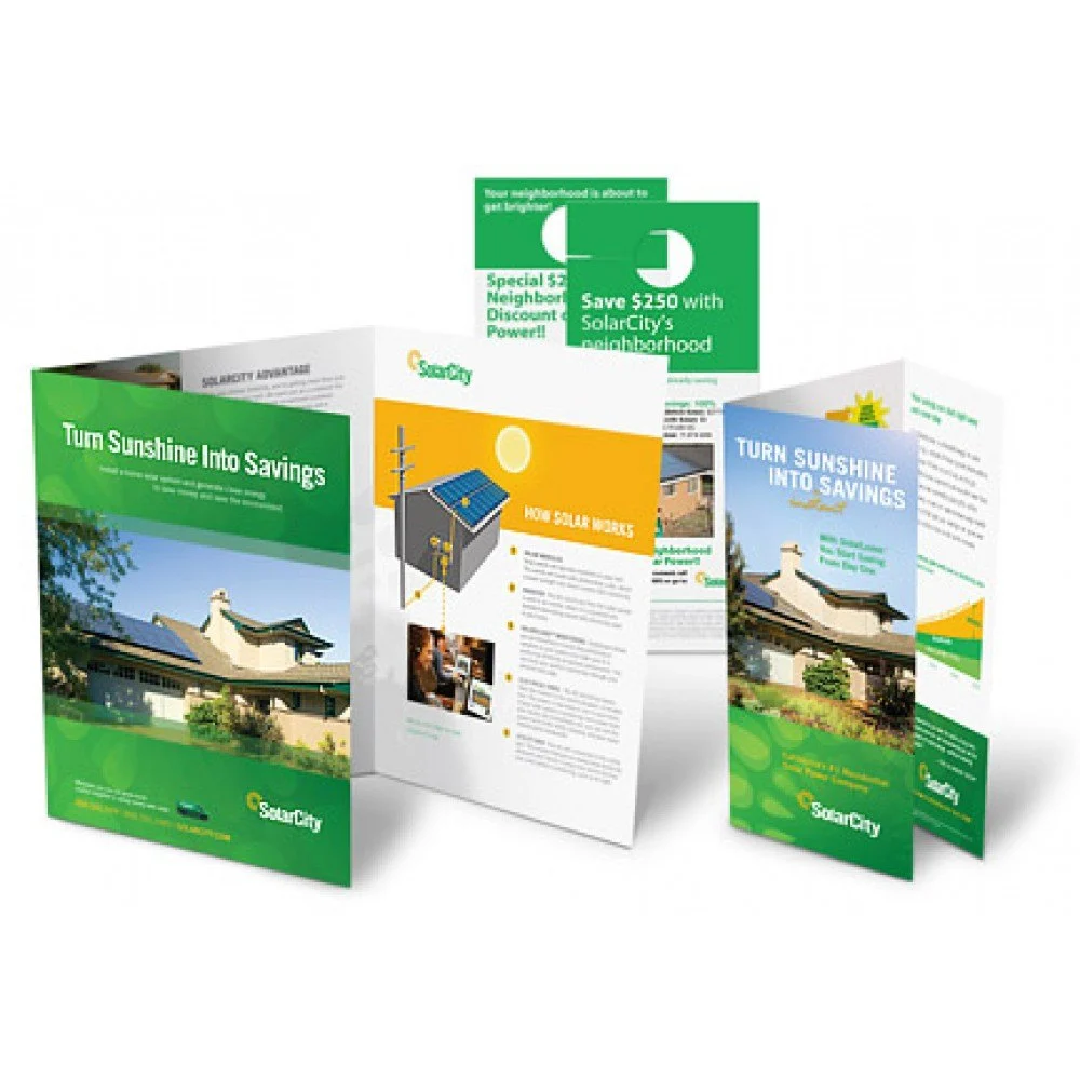 Custom Many Art Paper Personalized Brochure Printing
