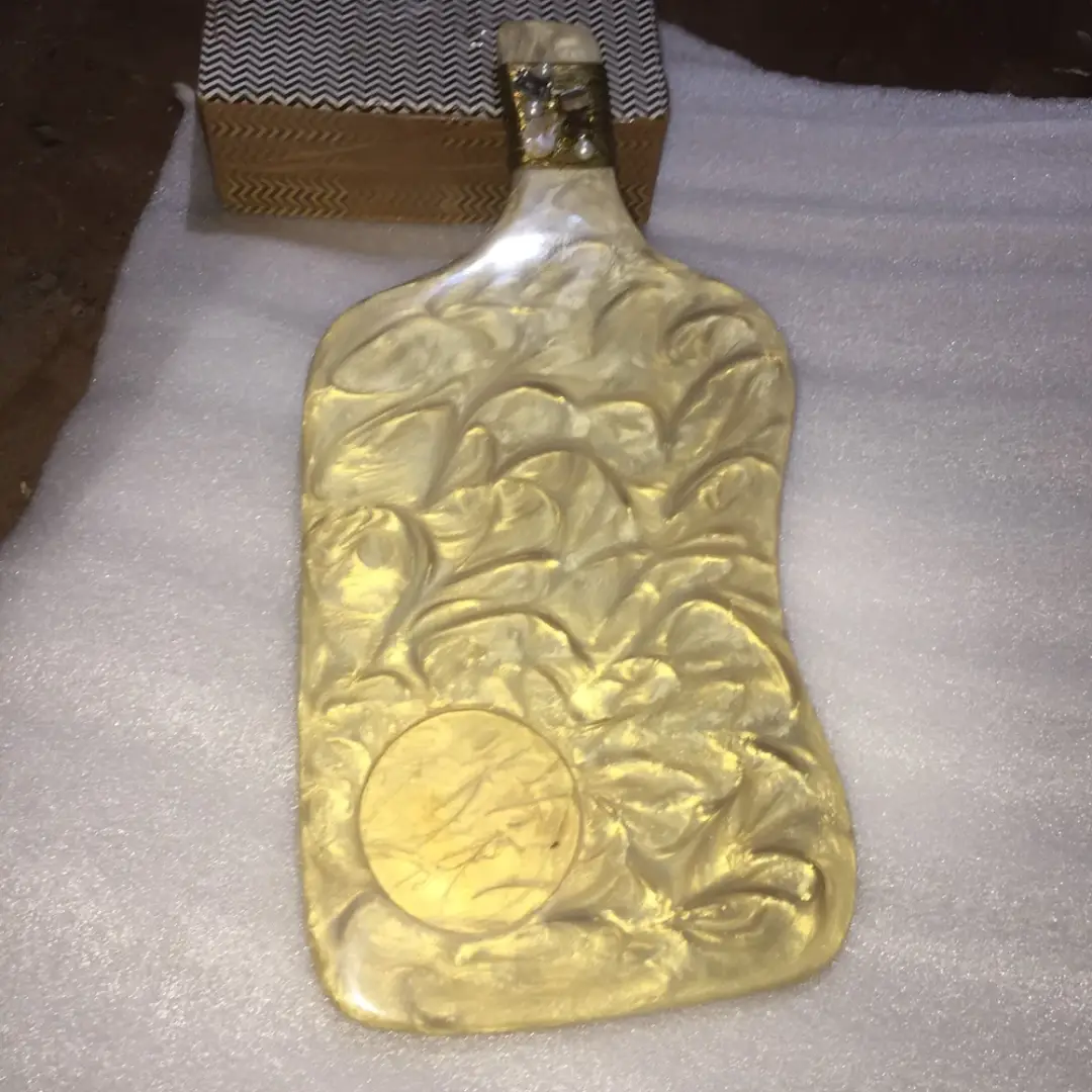 Resin Snacks Platter – Round 8-10 Inch Serving Plate Wholesale Supplier