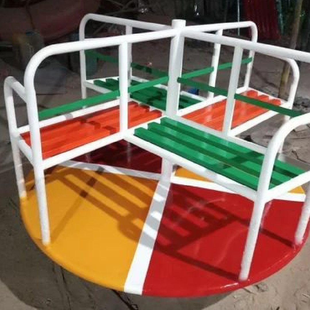 Hanging Merry Go Round Sturdy & Fun Playground Ride