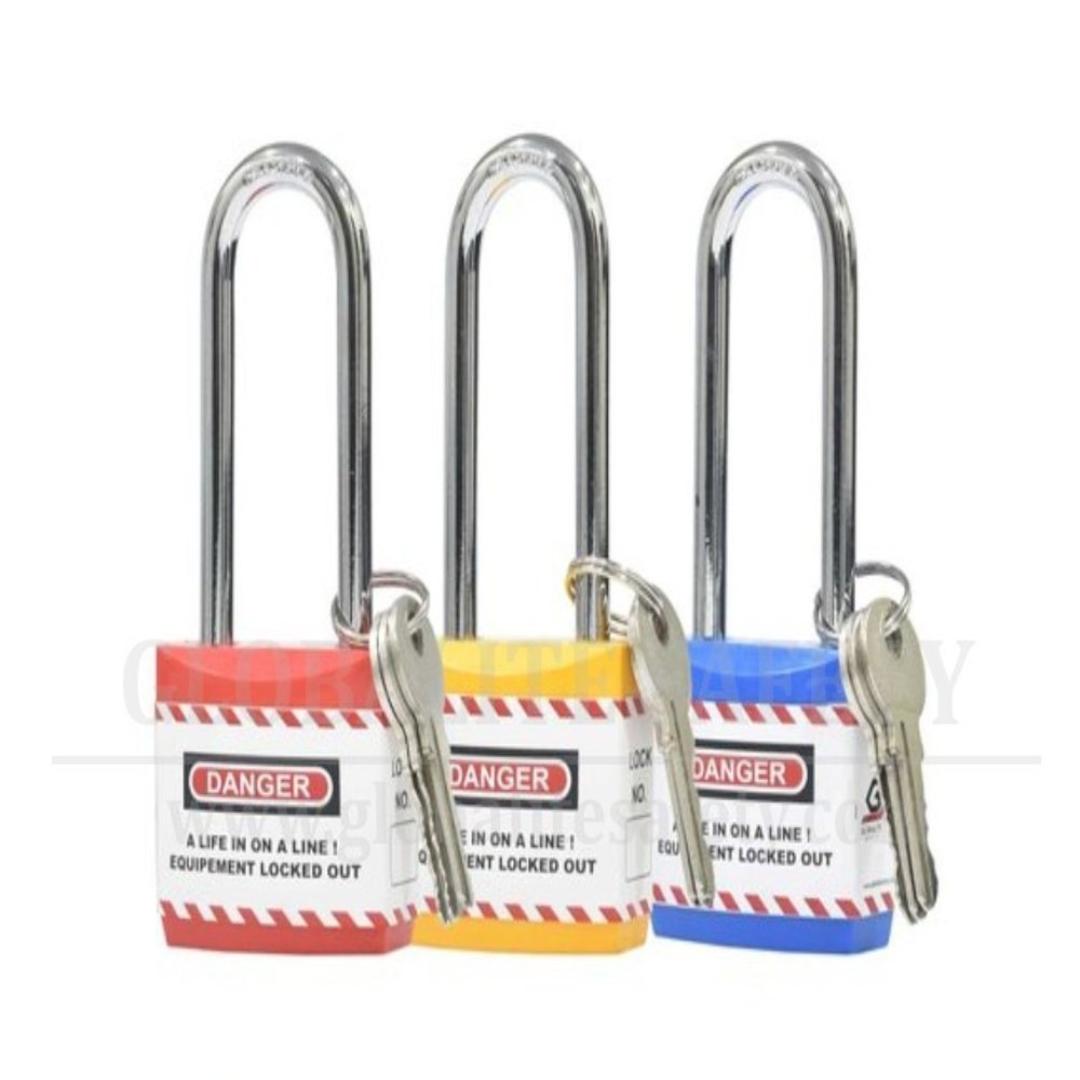 Jacket Padlock With Long Shackle