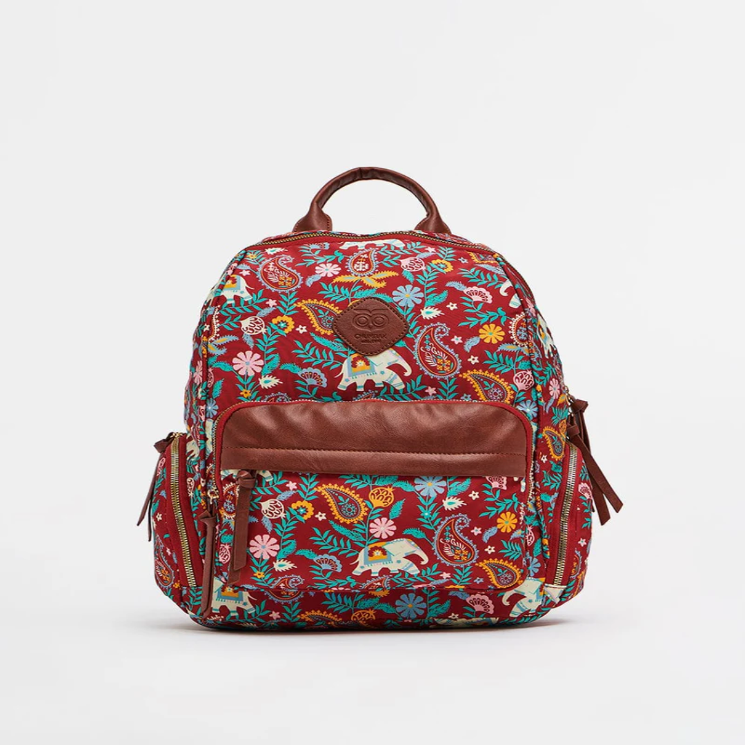 Fashion Printed Backpack | Paisley Tusker
