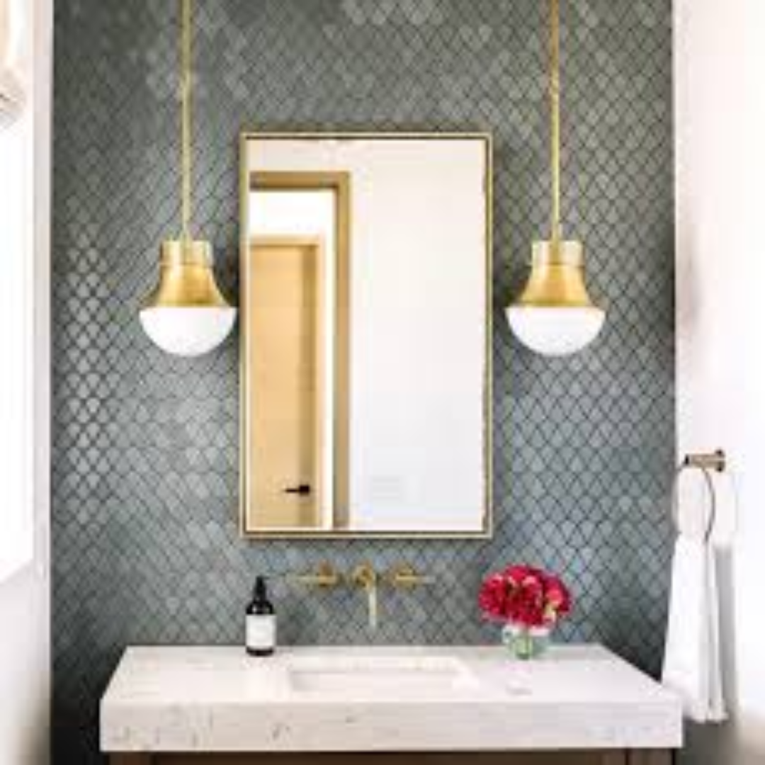 Bathroom Pendant Lights Moisture Resistant Stylish Hanging Lights for Safe and Elegant Illumination