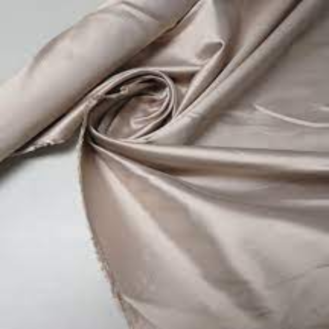 Silk Mikado Fabrics Lustrous Finish Ideal for Couture