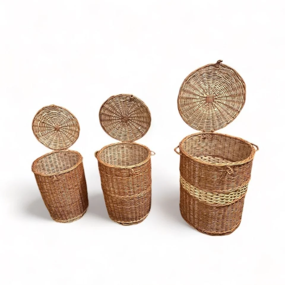 Rattan Wicker Laundry Basket
