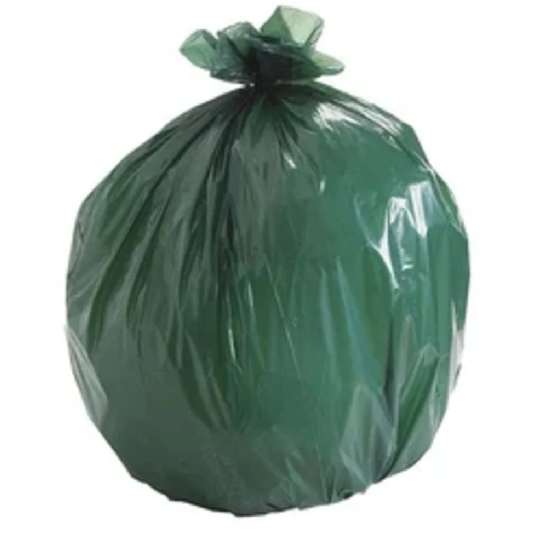 Plain Biodegradable Compostable Garbage Bags, Medium