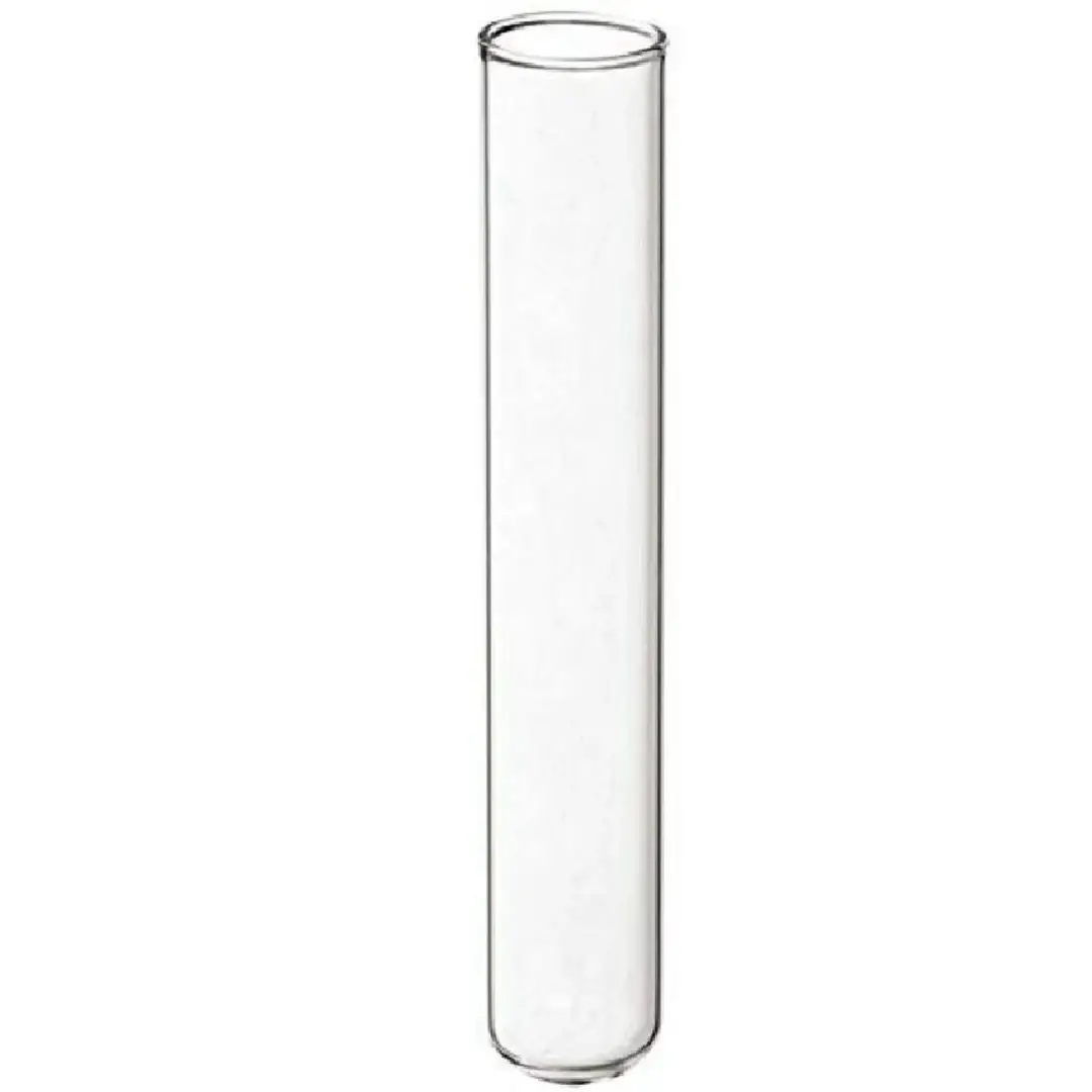 Durable Plastic Test Tubes for Lab Experiments & Sample Storage 