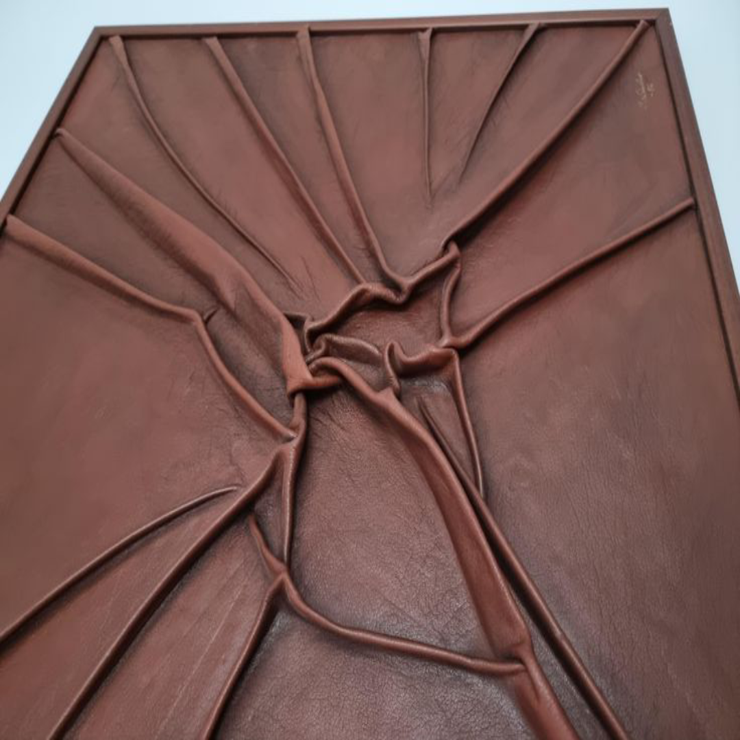 Modern Leather Wall Art For Home Decor