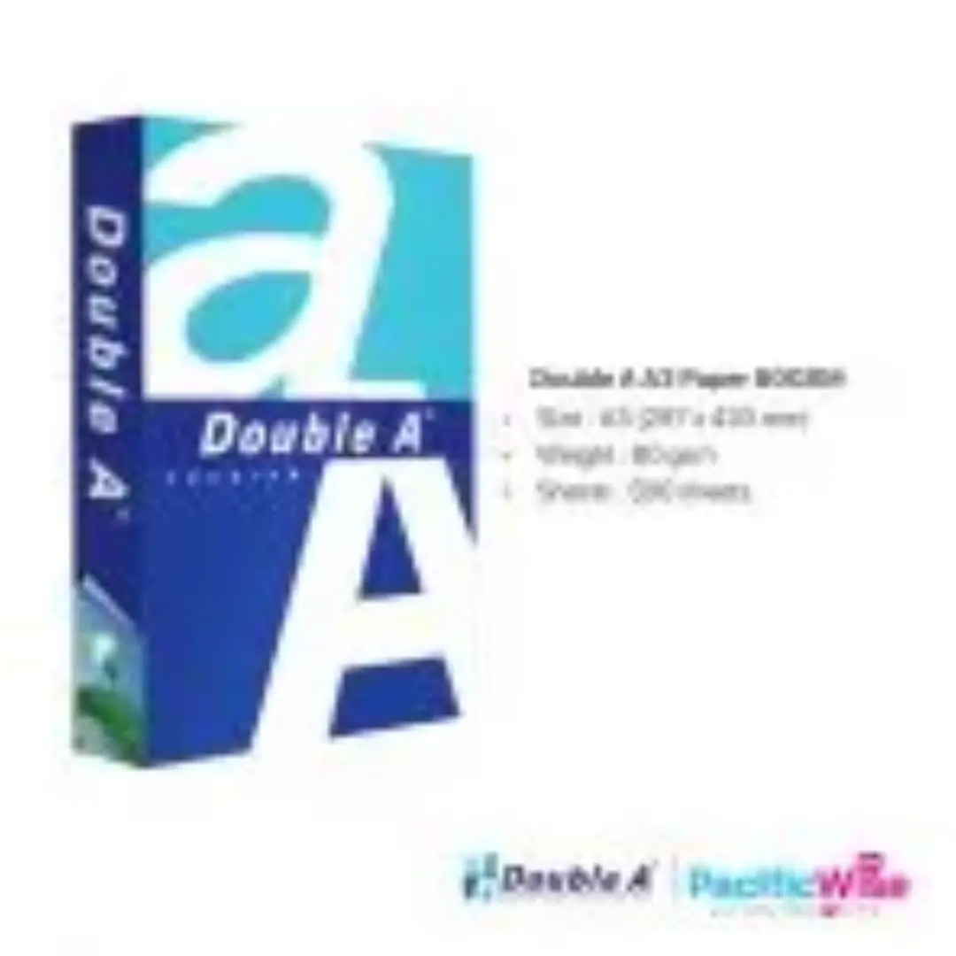 A3 Double A Copier Paper 80gsm – 500 Sheets Malaysia
