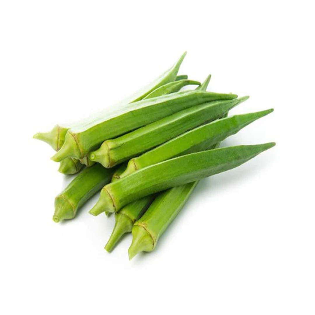 Okra Green Lady Finger for Nutritious Everyday Meal Prep