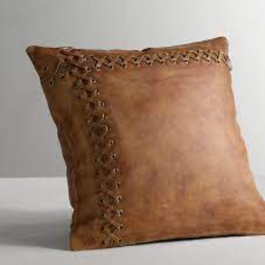 Luxury Leather Cushion Covers Handmade